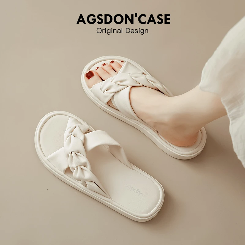 奥古狮登拖鞋女2025新款夏季外穿配裙子女士凉拖软底运动沙滩凉鞋