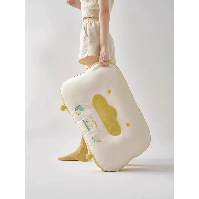 【一起躺平鸭】可爱童趣躺平鸭枕头枕芯儿童成人用单人护颈椎睡眠枕