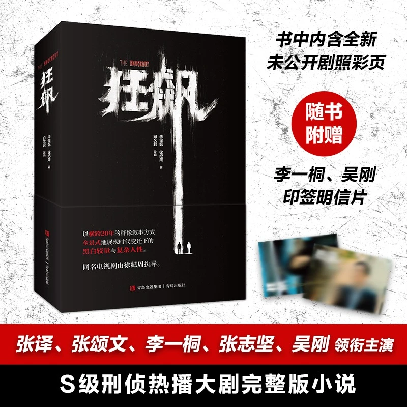 狂飙张译张颂文李一桐主演同名电视剧刑侦犯罪悬疑完整版人性书籍
