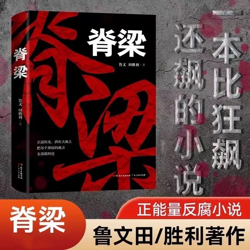 脊梁正能量反腐官场小说畅销书 追问初心撕裂纪实文学鲁文田胜利