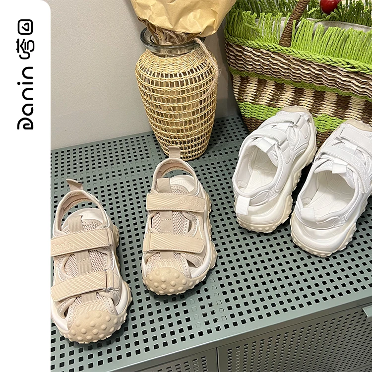 【嗒囜】儿童高品质网面包头儿童凉鞋透气运动鞋宝宝新款夏季童鞋