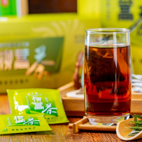 冷极雪呼伦贝尔柳蒿芽代用茶天然
