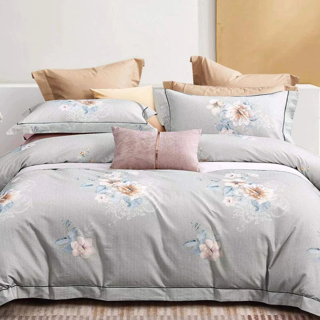 甜宝宝-桃花醉   全棉纯棉磨毛印花款  四件套