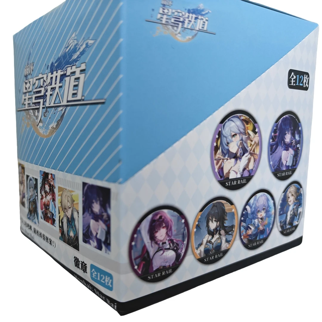 崩坏 星穹铁道系列 同人 马口铁徽章（全12枚）