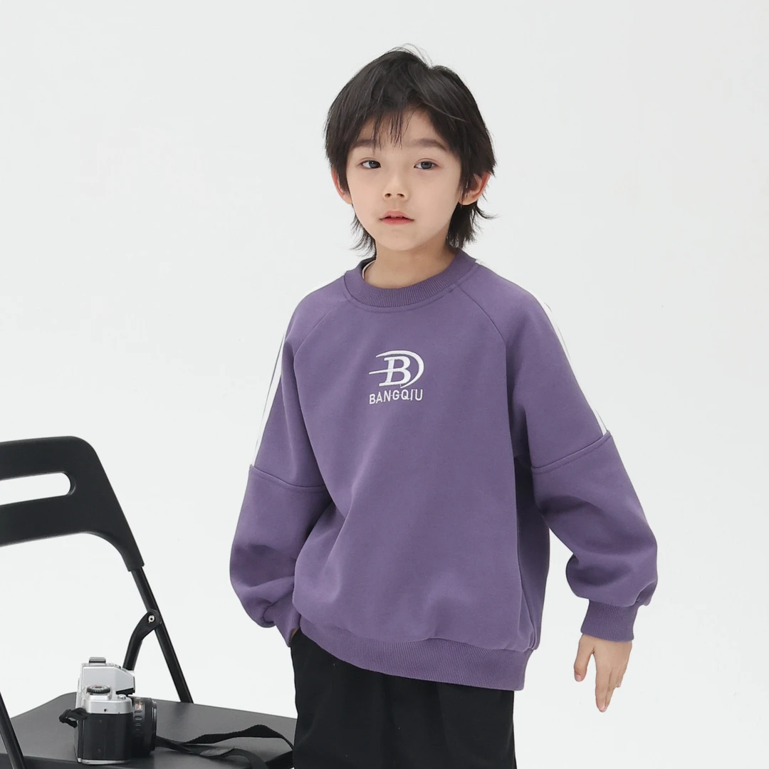 407280《现》优选秋季韩版儿童休闲舒适时尚百搭卫衣