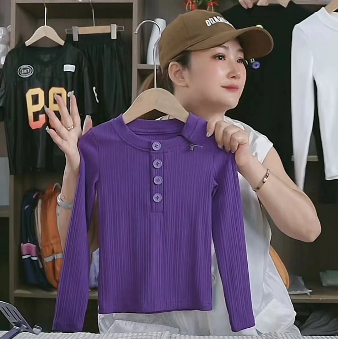 408104《现》优选韩版儿童休闲显瘦舒适时尚洋气日常百搭修身长袖