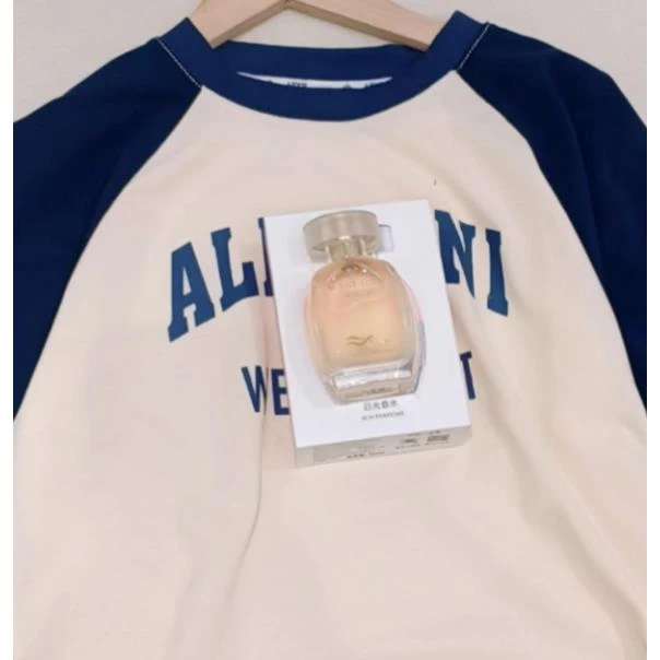 303408小涵家儿童男童女童休闲舒适洋气卡通印花香水短袖