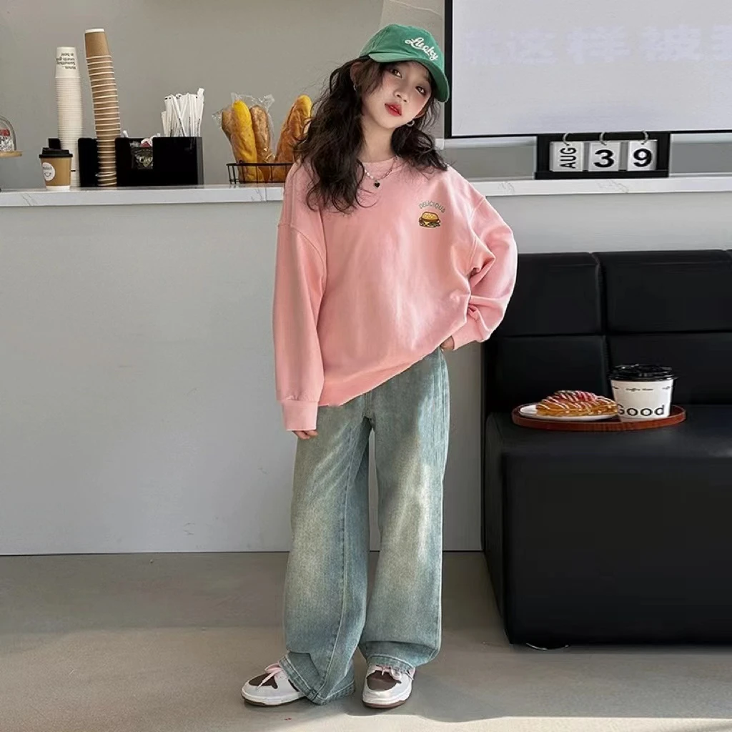 403237《现》优选韩版儿童时尚洋气日常春款百搭套装