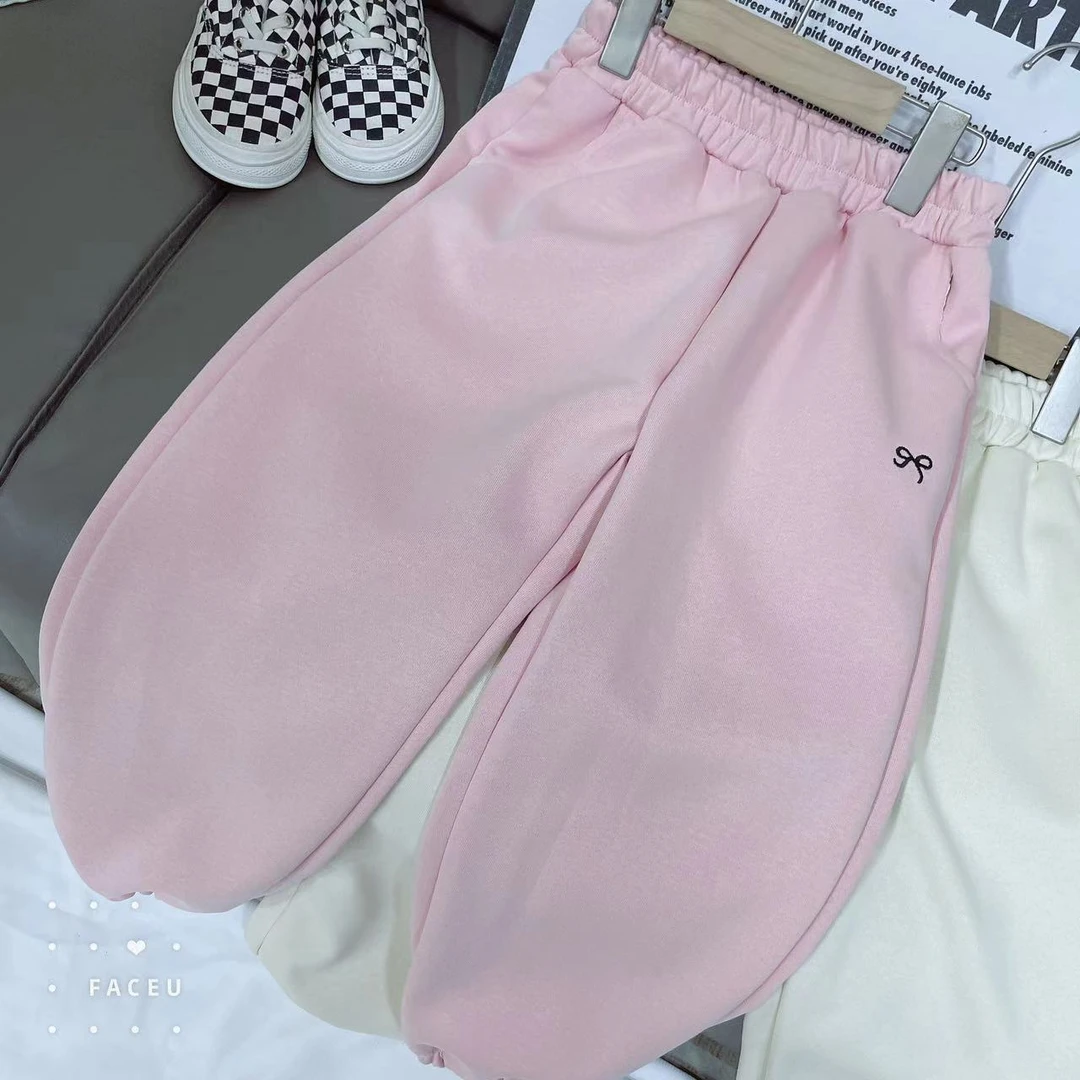 405053《现》优选韩版休闲中童儿童男女款休闲舒适百搭休闲裤