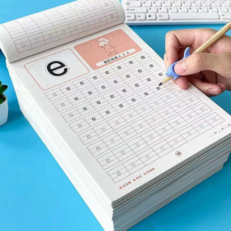 拼音描红本幼儿园练字帖学前班儿童笔画笔顺天天练数字描红汉字