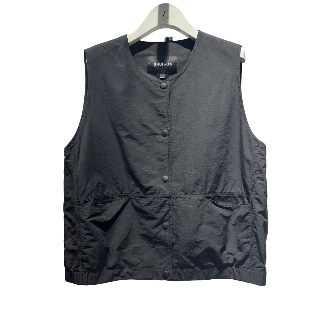 水淼0680无袖上衣休闲白塔