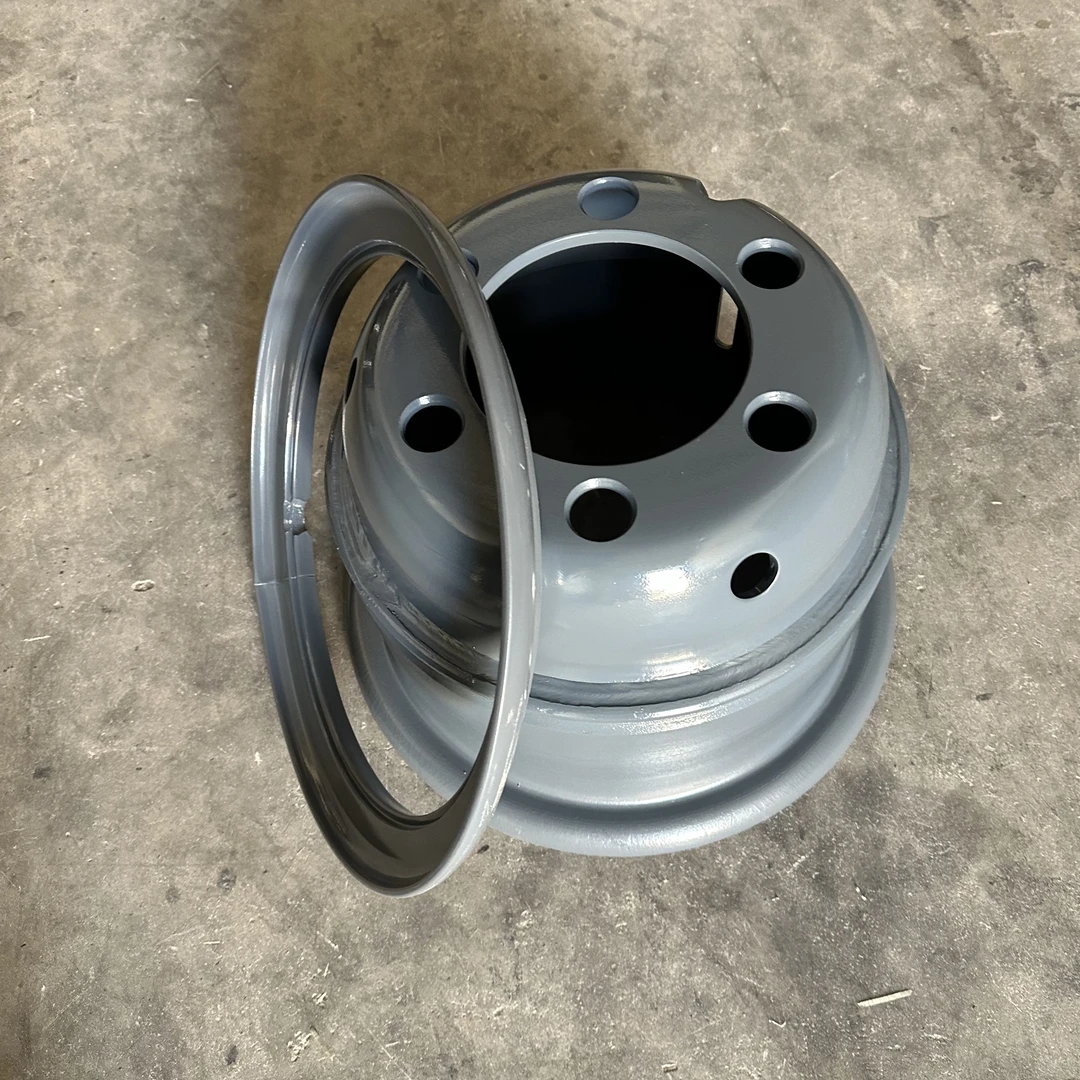 叉车28×9-15轮胎双排轮毂钢圈合力龙工柳工叉车改装双轮钢圈