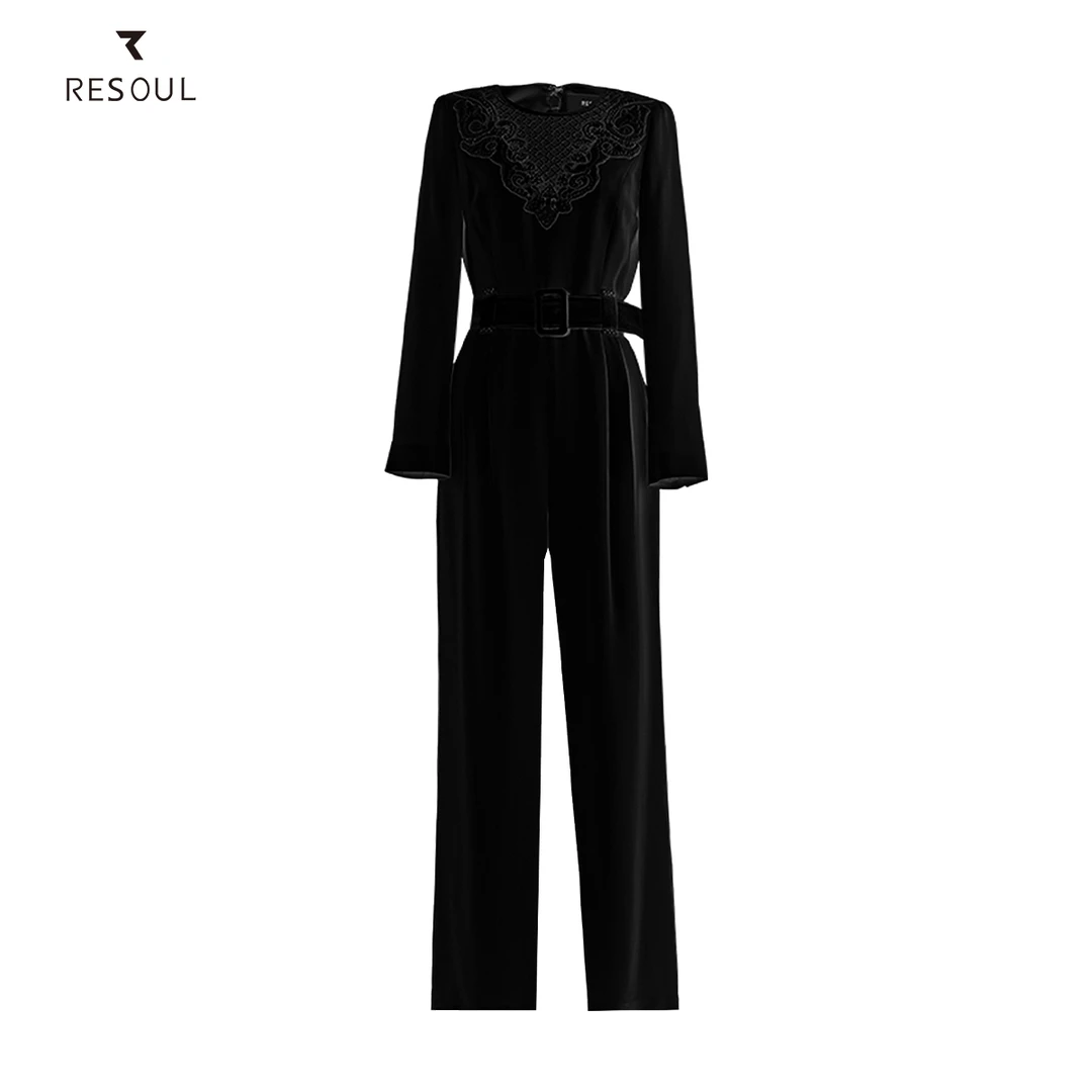 RESOUL/卓泓#1160 连体裤AA2131160女装气质