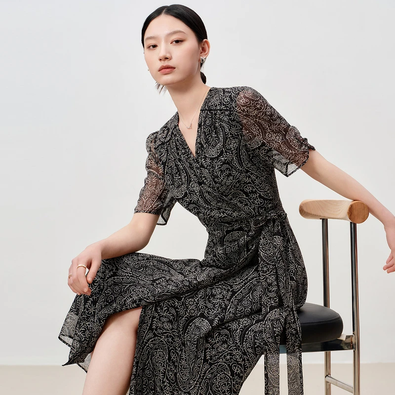 敦奴dunnu连衣裙8T250830