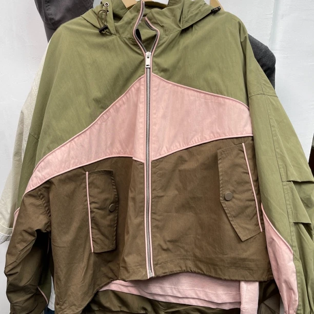 PXM新款拼色外套95069