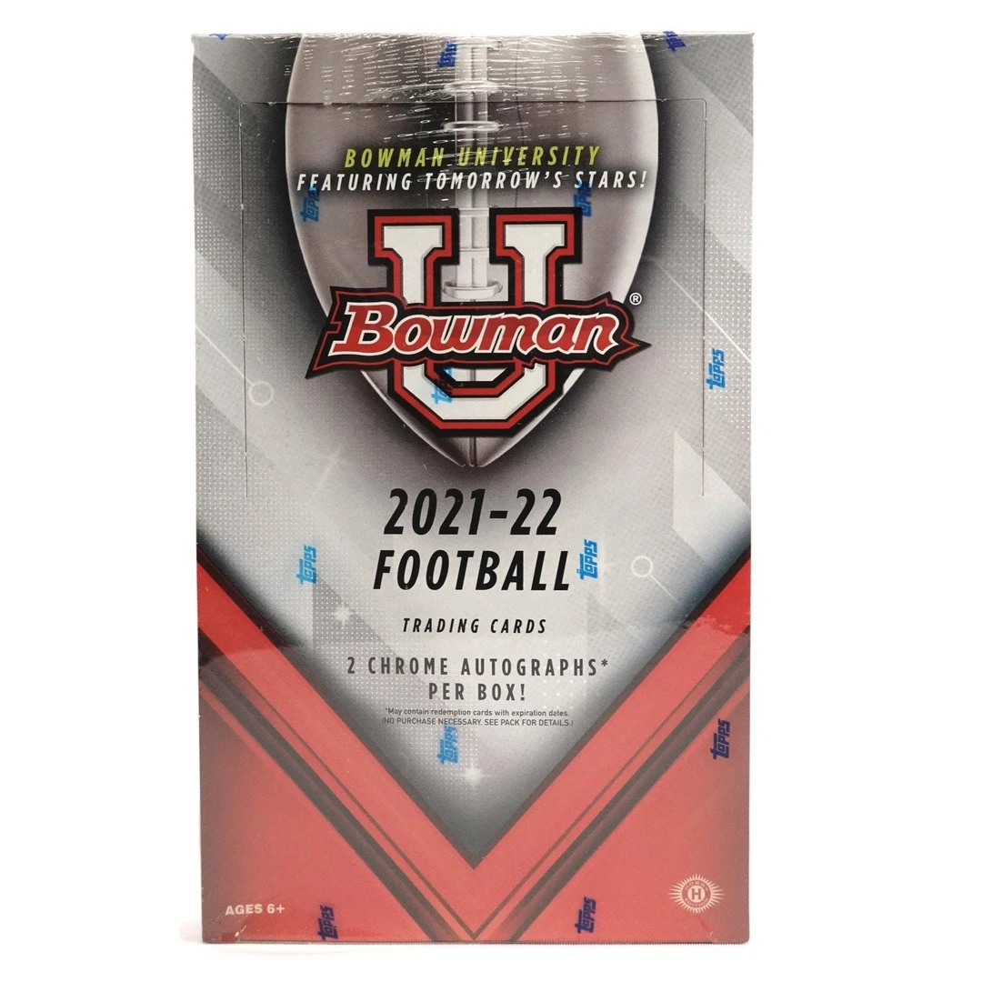 【拆盒】帕尼尼 2022Bowman 橄榄球球星卡 大学 Hobby 拍下默认代拆