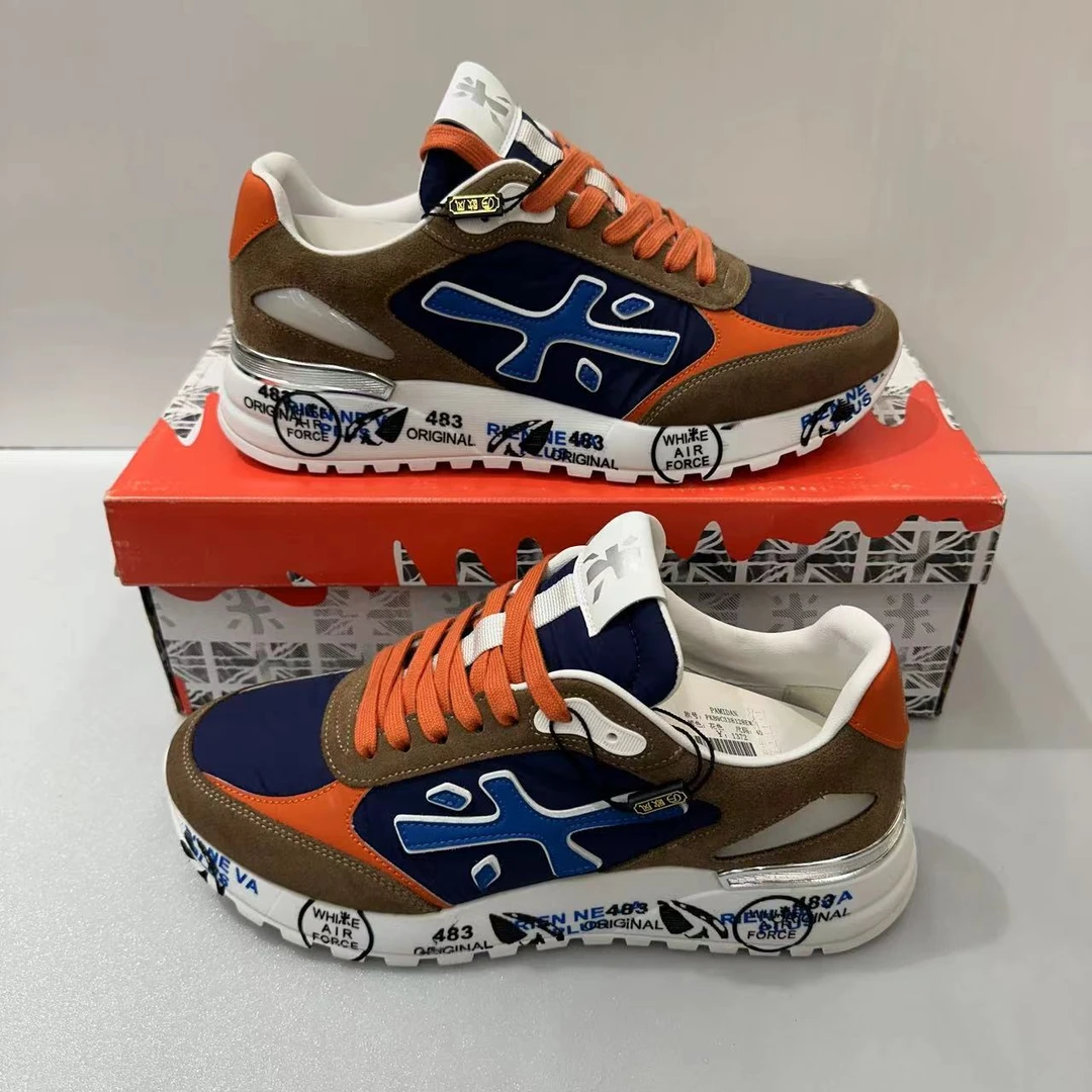 斯丹公司 【PAMIDAN帕米达】休闲时尚百搭透气潮鞋运动鞋男款花色