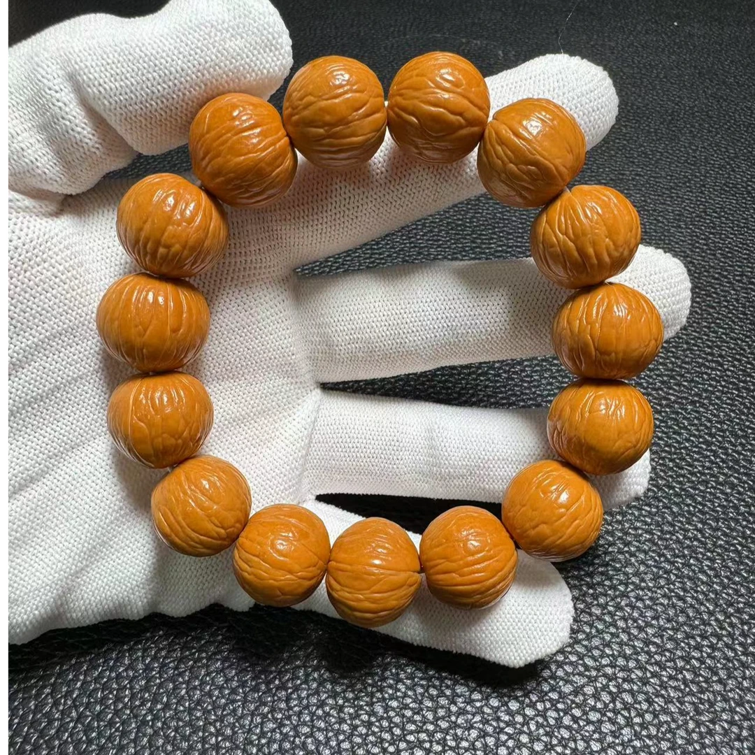 【聚宝盆】2025精品猴头核桃聚宝盆手串
