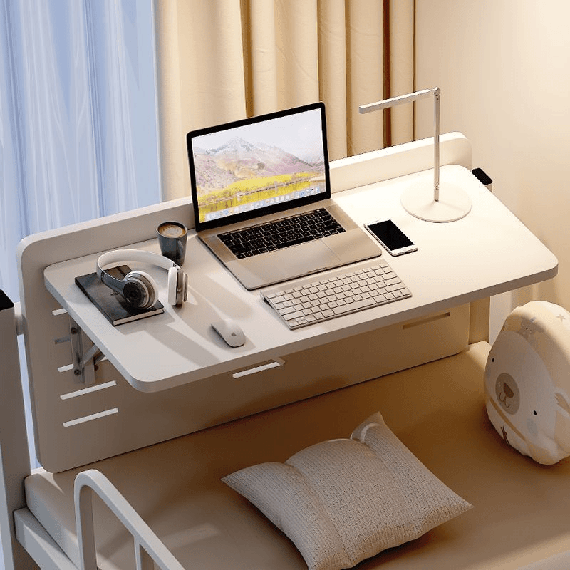 床上折叠小桌子床上桌悬挂式书桌学生宿舍床头桌寝室上下铺学习桌