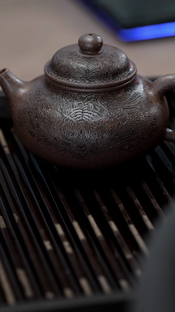 【闪购商品】紫砂茶壶敦煌虎 容天