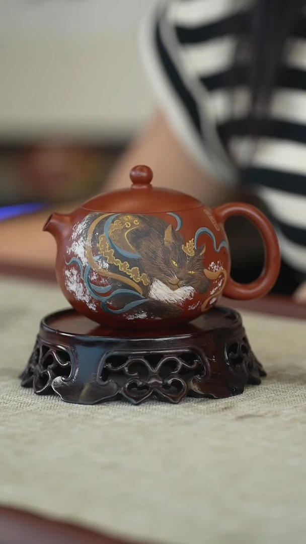 【闪购商品】紫砂茶壶敦煌缅因西施壶