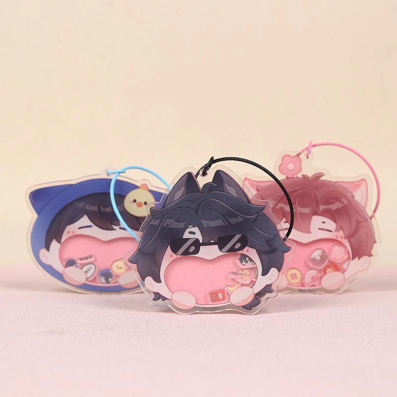 新品盗墓笔记大嘴摇摇乐亚克力铃铛挂件无邪张起灵二次元谷子周边