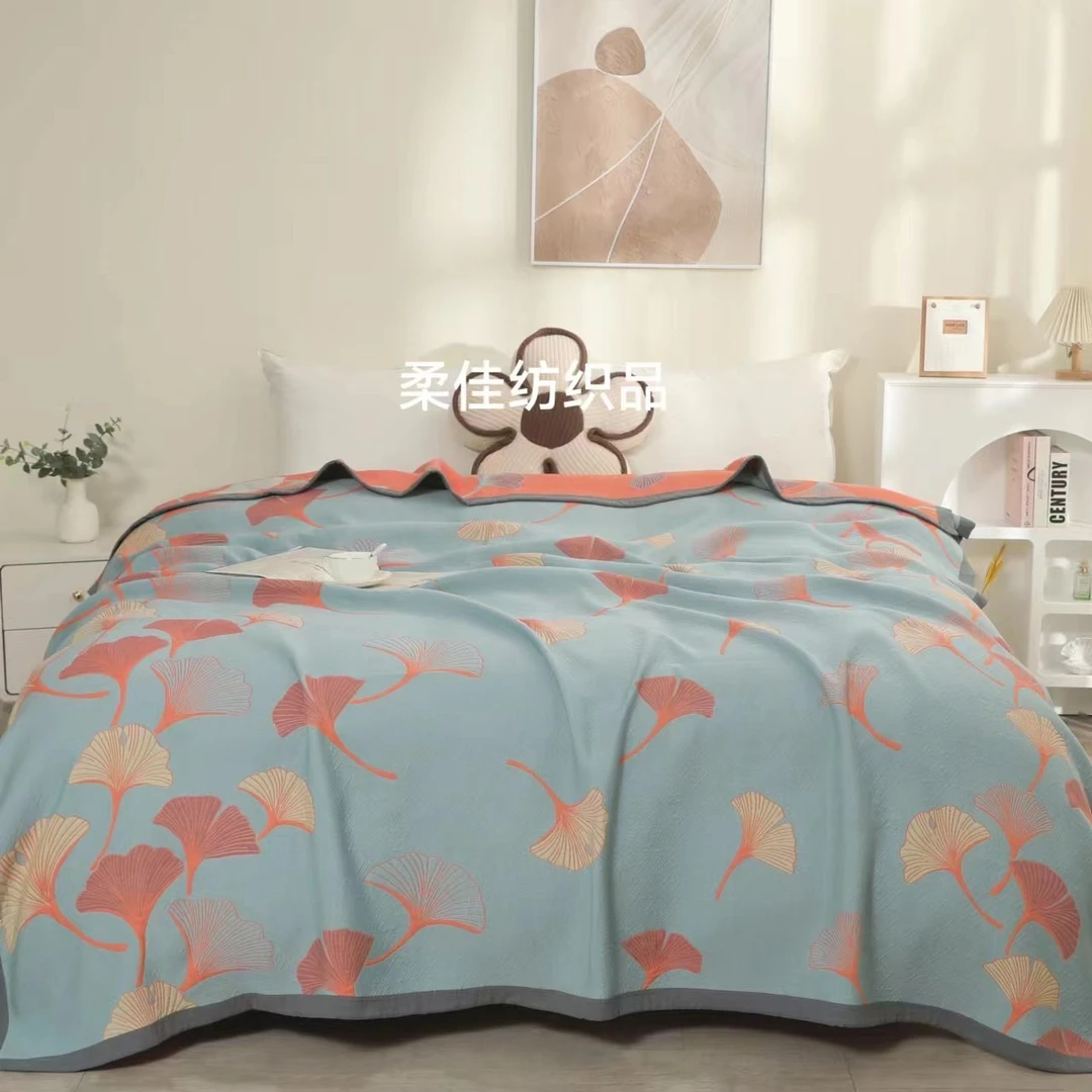 青银杏】200*230床盖四季通用可机洗新款双面款加厚保暖亲肤床单