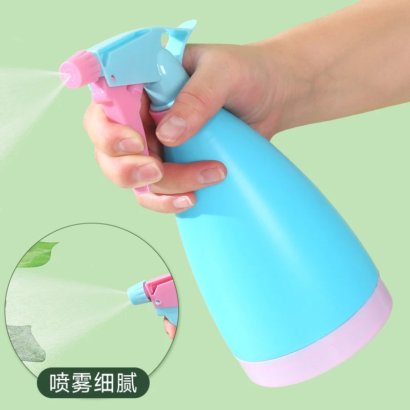 家用喷水壶洒水器气压式浇水浇花喷雾瓶喷壶细雾小水壶(优品)