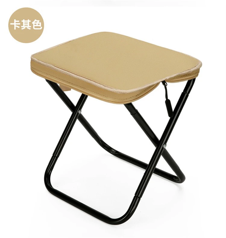 手包式折叠椅排队等车折叠凳迷你小马扎野营钓鱼凳旅游休闲