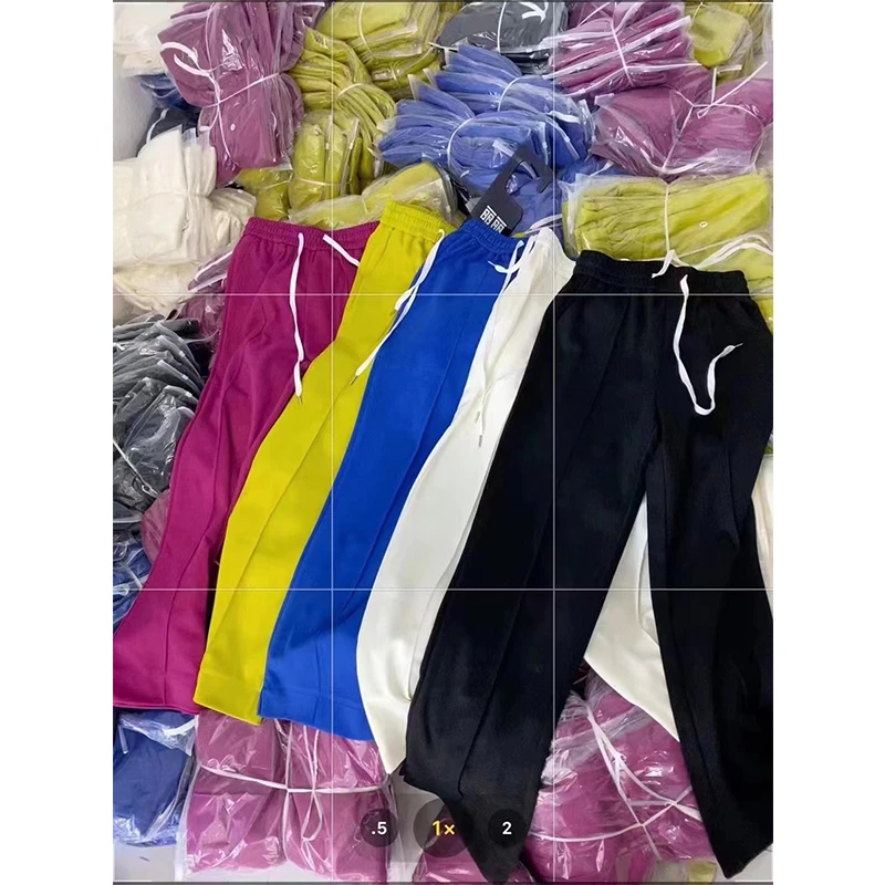 大喜夏季服饰✔️主推爆款欧货休闲裤阔腿宽松裤子抽绳