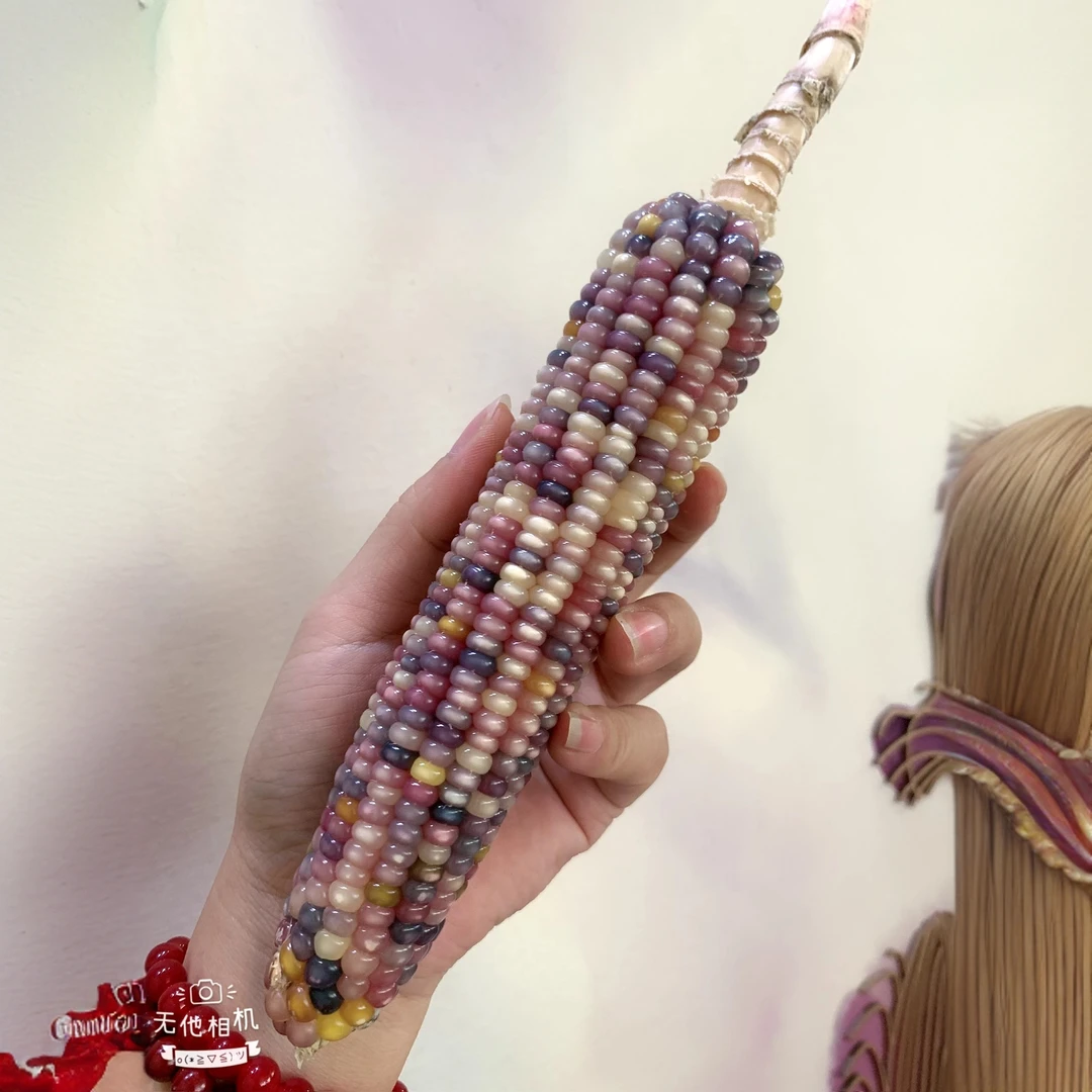 文玩玉米手把件创意摆件工艺品个性盘玩配饰