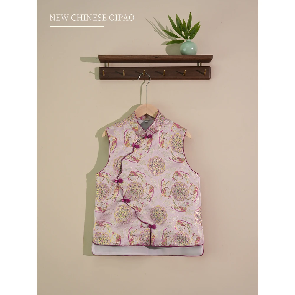 【敦煌飞天兔】#夏季高级感气质时尚简约减龄国风新中式上衣