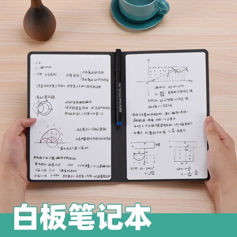白板笔记本桌面小白板A5可擦写易擦写记事板备忘录学生草稿纸