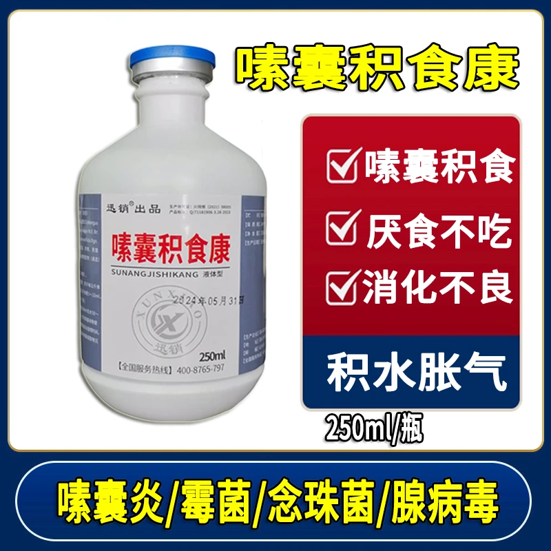 鸽子嗉囊炎嗉囊积食积水涨嗉信鸽赛鸽鸡鸭鹅通用嗉囊涨嗉肿胀大