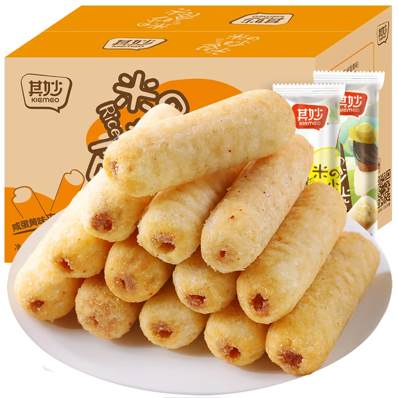 能量棒糙米卷米果卷怀旧休闲零食酥香多种方便夹心