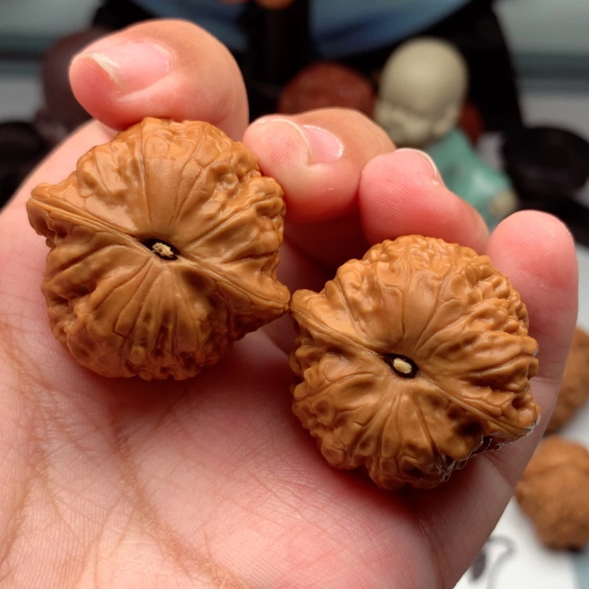 【闪购商品】文玩核桃把件?****n夜明珠35尺寸/16号
