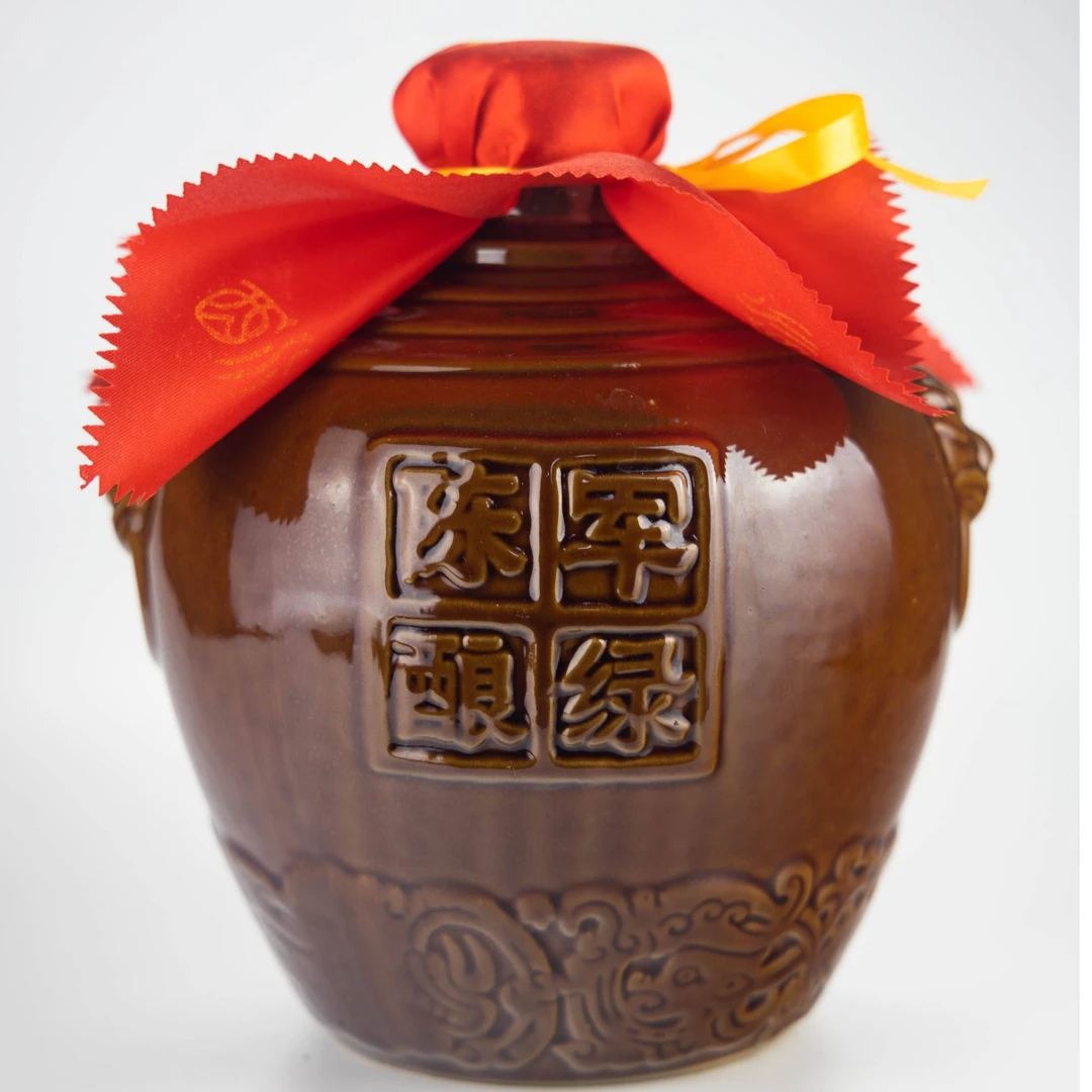 军绿52度特曲陈酿2500ml纯粮食白酒浓香型52度2500ml