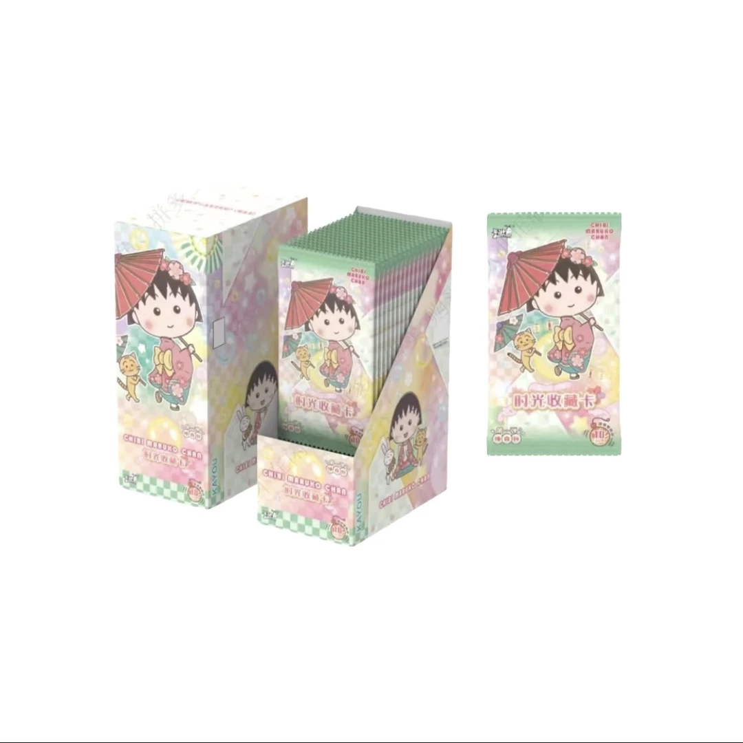 【双11活动】樱桃小丸子时光收藏卡纯真包第一弹禅那卡牌收藏盲盒