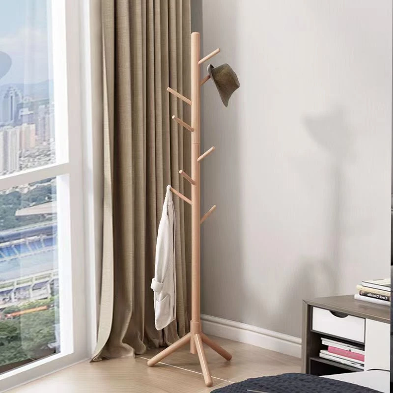 简易衣帽架家用客厅落地立式衣服架单杆单杆办公办公室