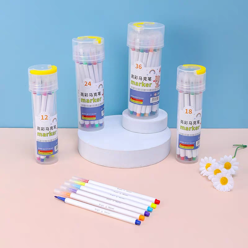 亮彩36色马克笔可水洗