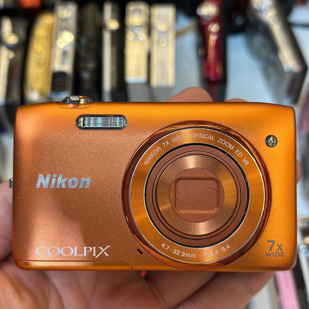 95新 Nikon/尼康 尼康S3500 2005万像素 7倍变焦 配件齐全