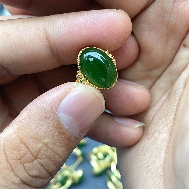 和田玉戒指未镶嵌