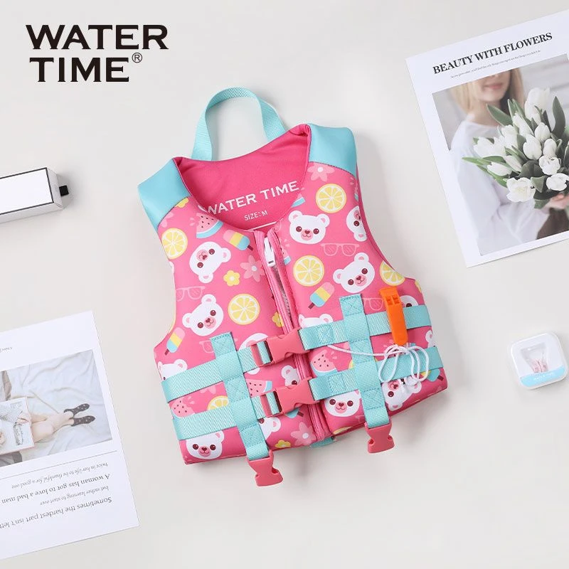 WaterTime 儿童救生衣浮力泳衣背心宝宝救生衣男女幼儿游泳装备