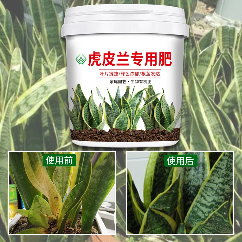 500g【虎皮兰专用肥料】家用植物营养土绿植盆栽复合肥