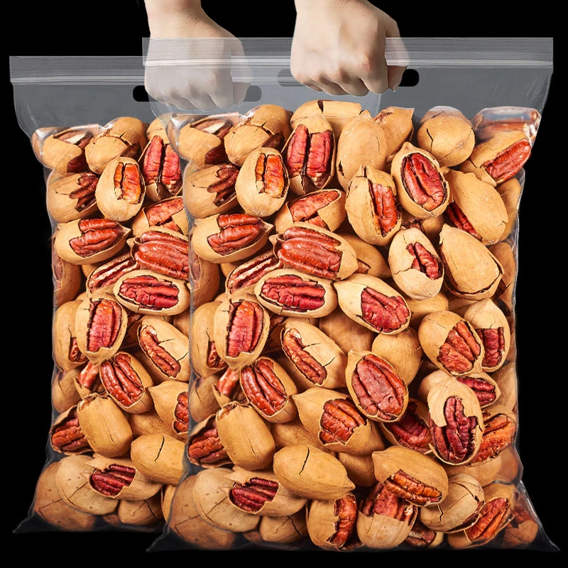 新货坚果奶油味碧根果250g袋装散装称斤长寿果干果仁零食高品质8g