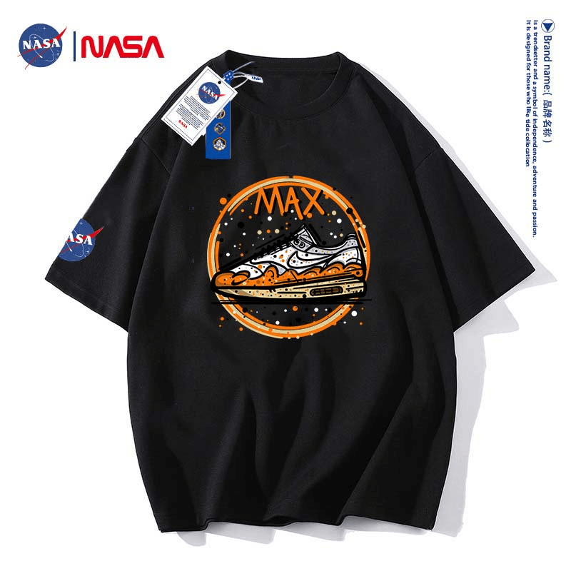 主 奥莱专属-NASAMJ联名2023订制款MAX潮牌元素时尚百搭T恤 89401