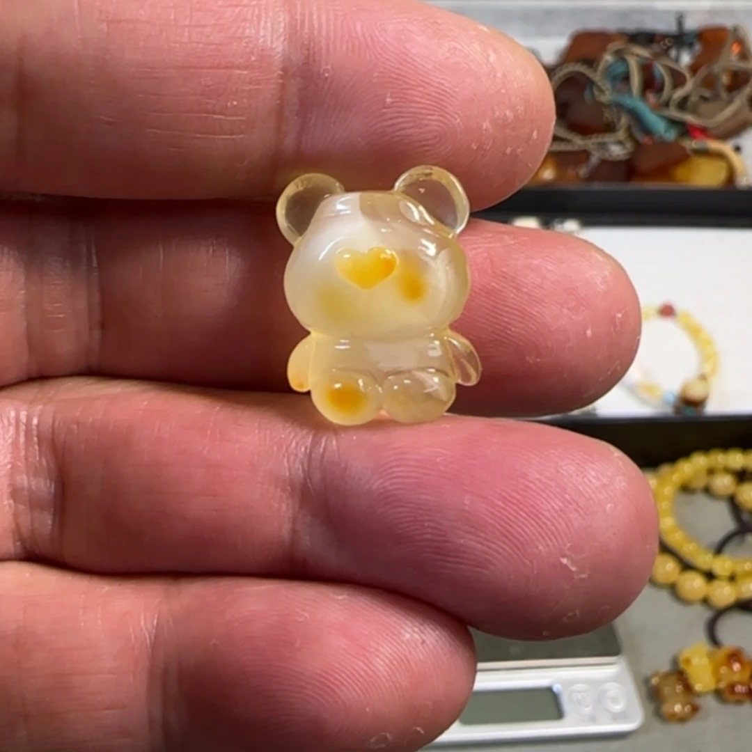 【闪购商品】琥珀手链未镶嵌ʚ**。
