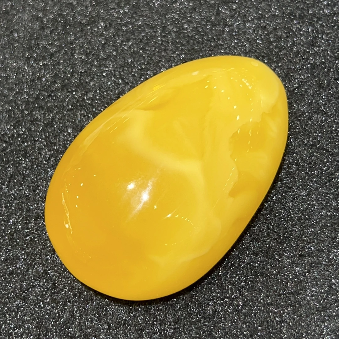 【宝兰家】天然原矿无优化焦皮料蜜蜡水滴毛衣链带妖花时尚百搭经典