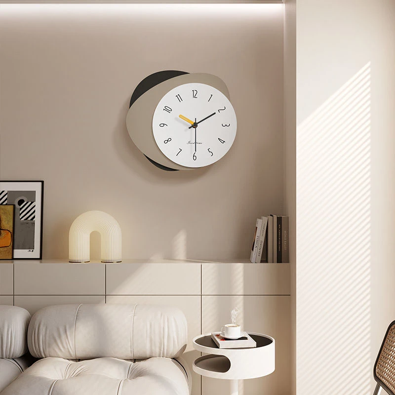 美世达网红钟表挂钟客厅现代大气2023新款家用创意时钟挂墙静音