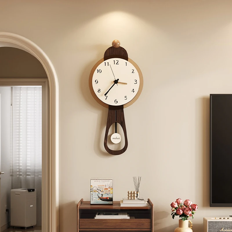 艺术时钟静音钟表挂钟客厅简约钟表家用现代钟表客厅家用挂钟